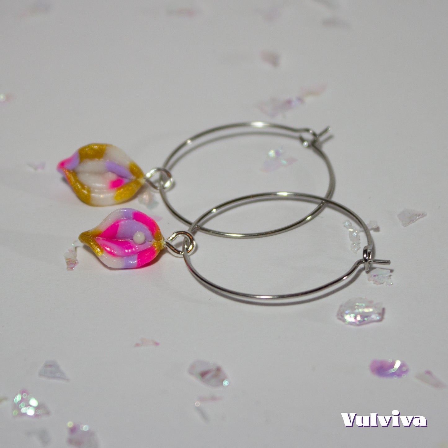 Funky Vulviva Creolen