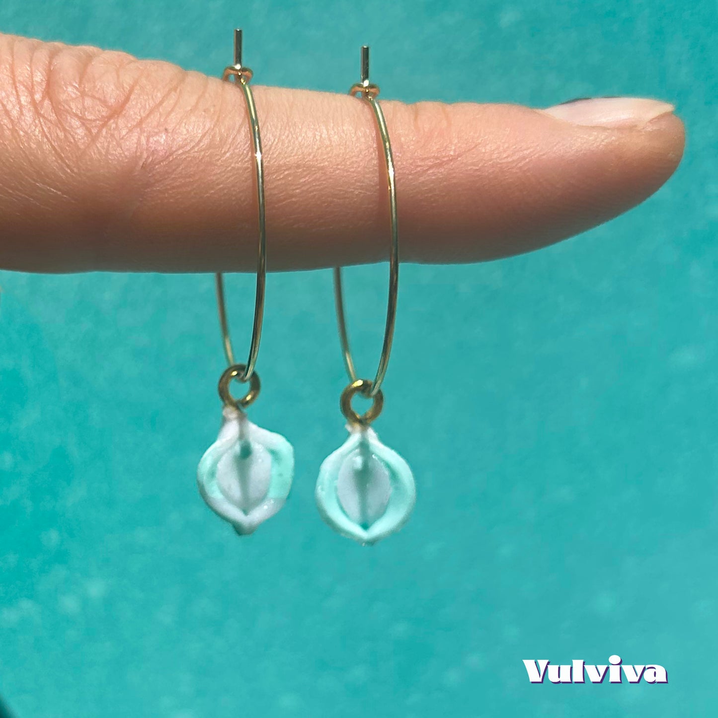 Dreamy Ocean Vulviva Creolen