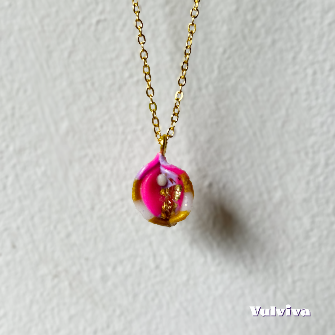Funky Vulviva Halskette