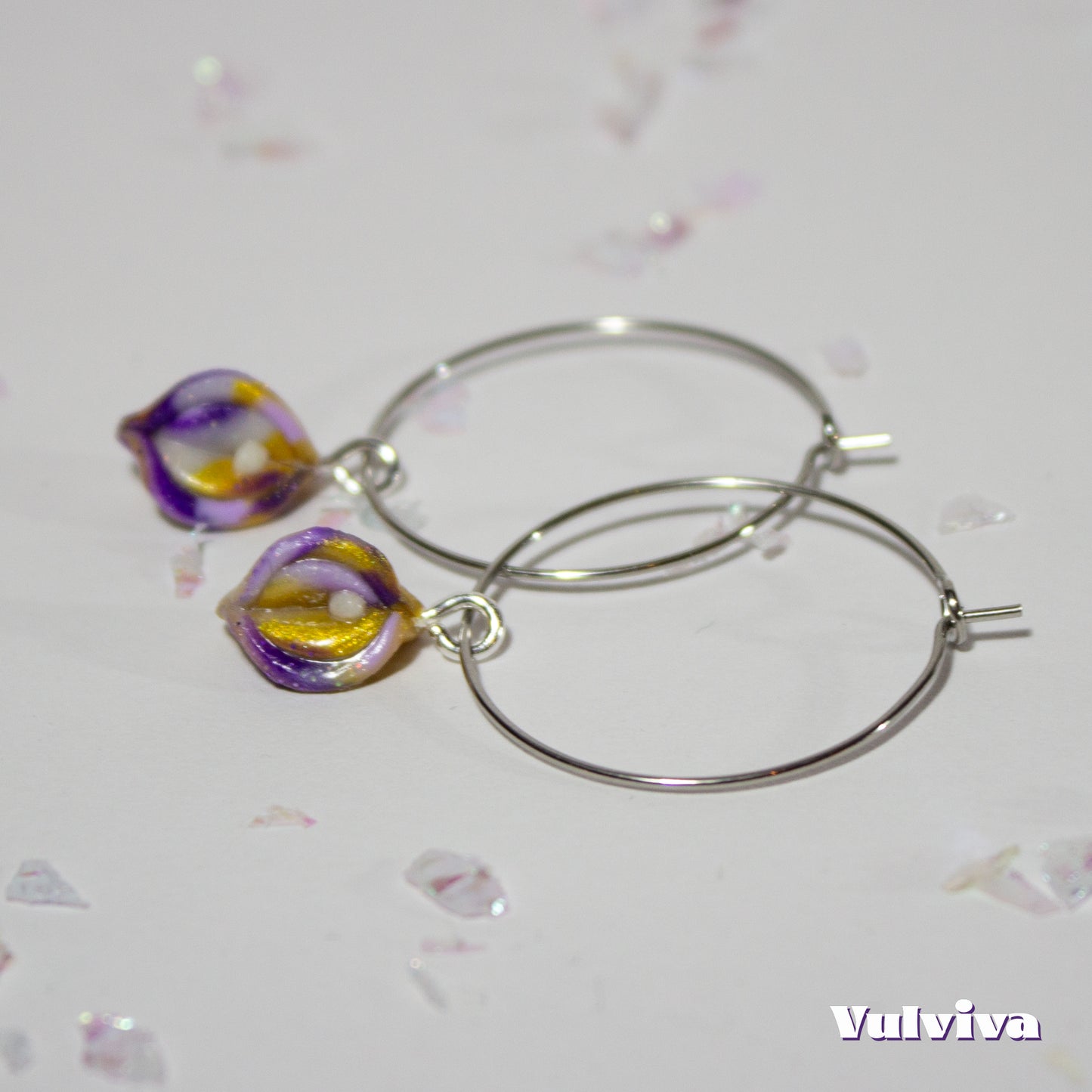 Funky Vulviva Creolen